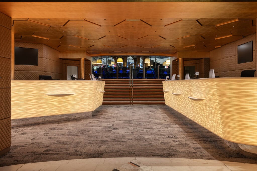 Interiorfotografie im Casino